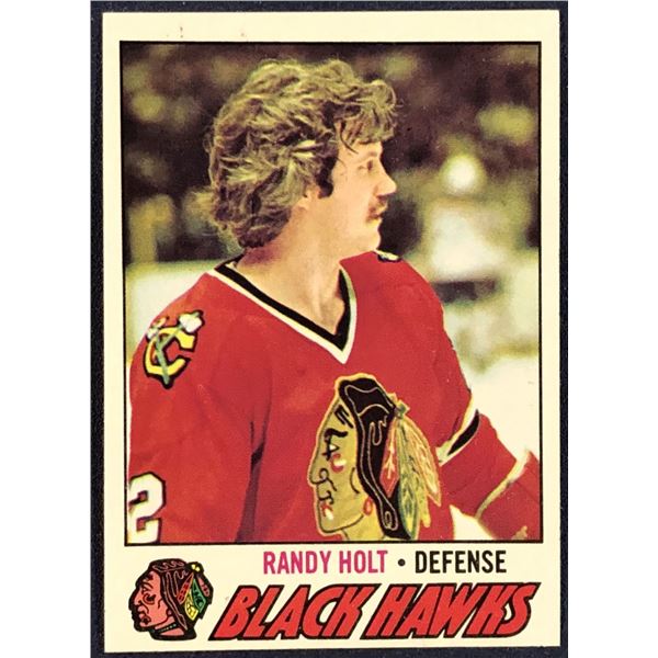 1977-78 TOPPS RANDY HOLT ROOKIE CARD