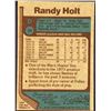 Image 2 : 1977-78 TOPPS RANDY HOLT ROOKIE CARD