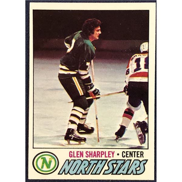 1977-78 TOPPS GLEN SHARPLEY ROOKIE CARD