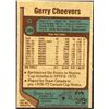 Image 2 : 1977-78 TOPPS GERRY CHEEVERS (HOF)
