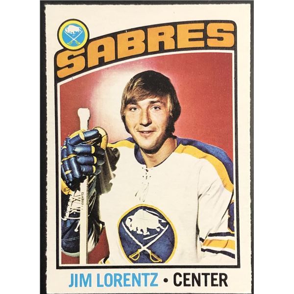 1976-77 O-PEE-CHEE JIM LORENTZ