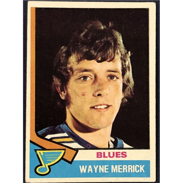 1974-75 TOPPS WAYNE MERRICK