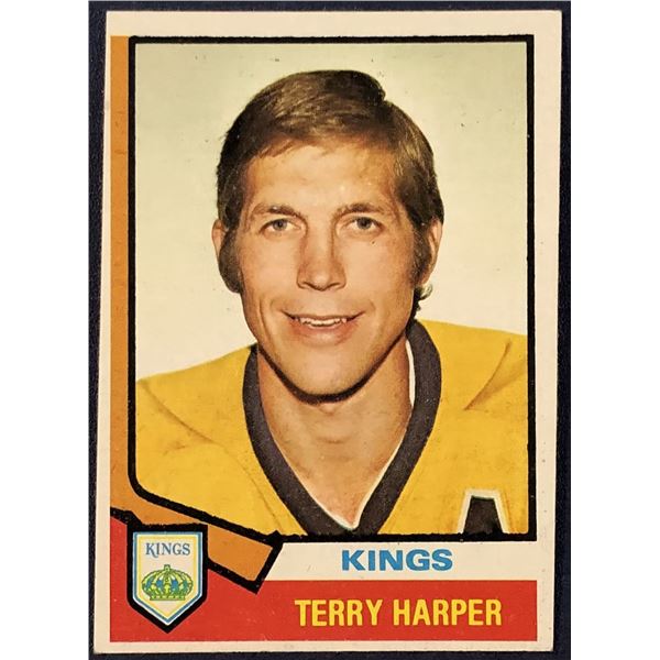 1974-75 TOPPS TERRY HARPER
