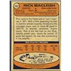 Image 2 : 1974-75 TOPPS RICK MacLEISH (HOF)