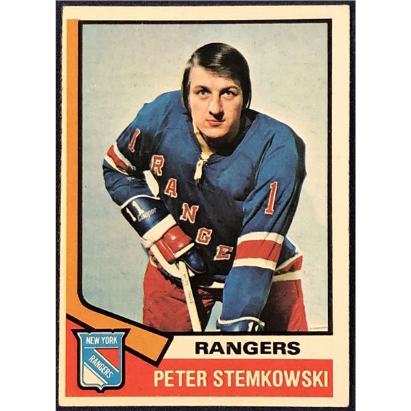 1974-75 TOPPS PETER STEMKOWSKI