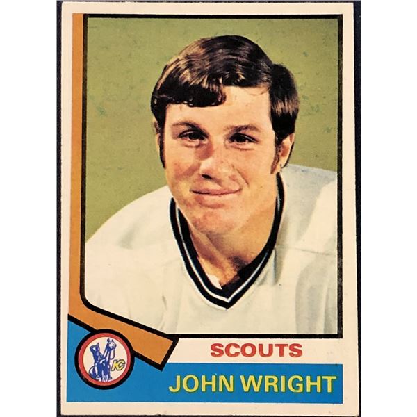 1974-75 TOPPS JOHN WRIGHT