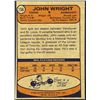 Image 2 : 1974-75 TOPPS JOHN WRIGHT