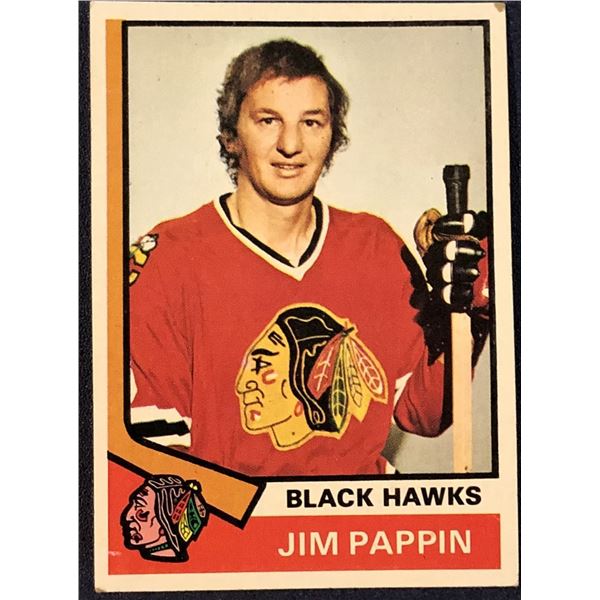 1974-75 TOPPS JIM PAPPIN