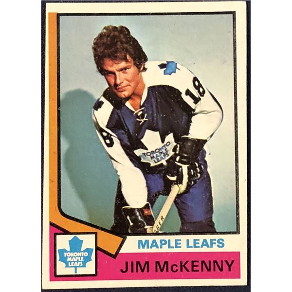 1974-75 TOPPS JIM McKENNY