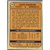 Image 2 : 1974-75 TOPPS JACK GORDON