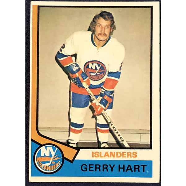 1974-75 TOPPS GERRY HART