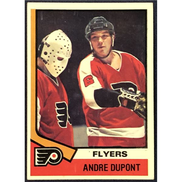 1974-75 TOPPS ANDRE DUPONT
