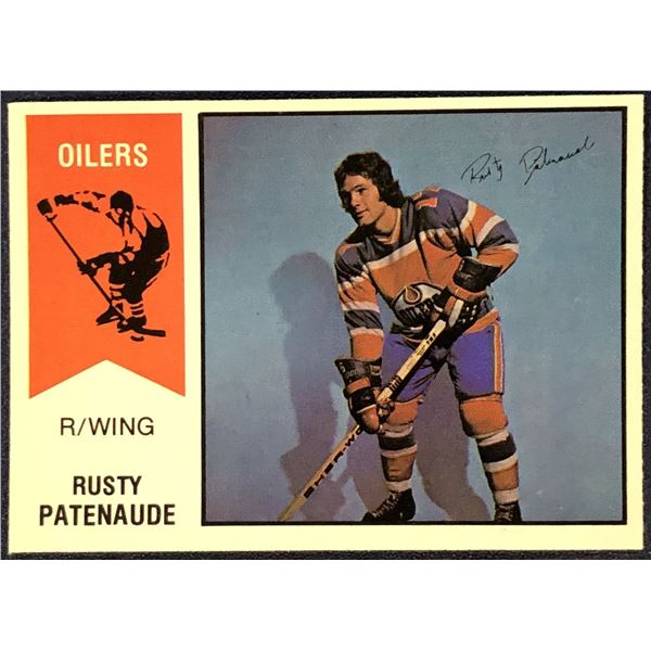 1974-75 O-PEE-CHEE WHA RUSTY PATENAUDE