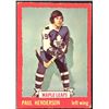 Image 1 : 1973-74 TOPPS NHL PAUL HENDERSON