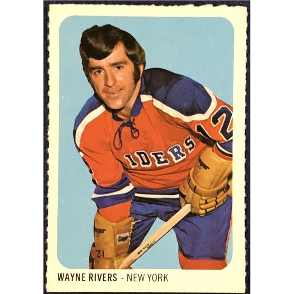 1973-74 QUAKER OATS WHA WAYNE RIVERS