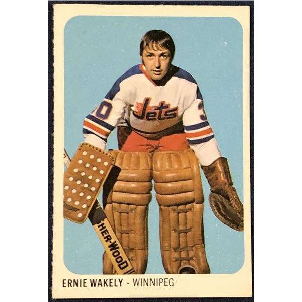1973-74 QUAKER OATS WHA ERNIE WAKELY