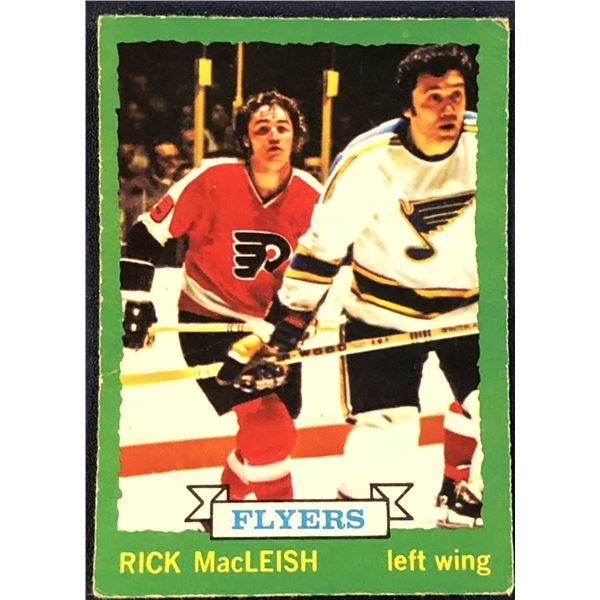 1973-74 O-PEE-CHEE NHL RICK MacLEISH (HOF)