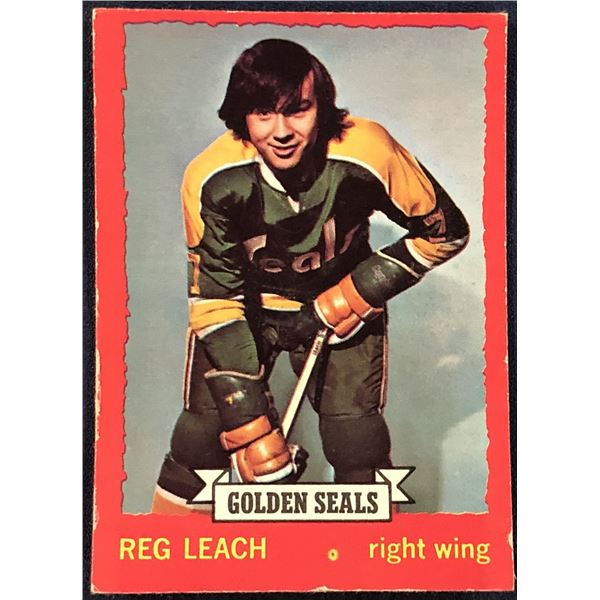 1973-74 O-PEE-CHEE NHL REGGIE LEACH (HOF)