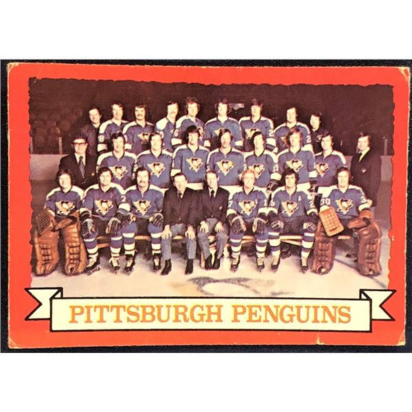 1973-74 O-PEE-CHEE NHL PITTSBURGH PENGUINS