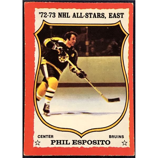 1973-74 O-PEE-CHEE NHL PHIL ESPOSITO (HOF)