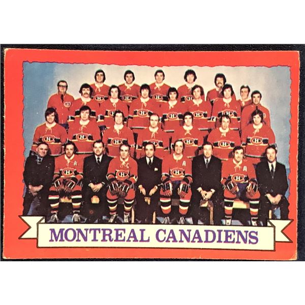 1973-74 O-PEE-CHEE NHL MONTREAL CANADIENS