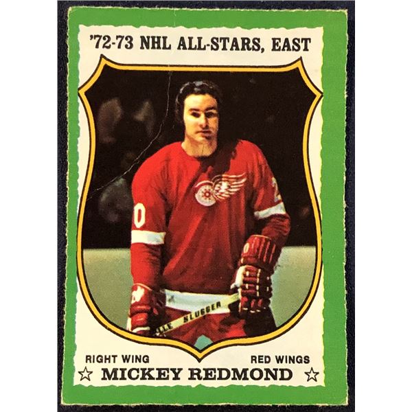 1973-74 O-PEE-CHEE NHL MICKEY REDMOND (HOF)
