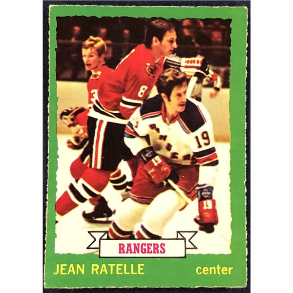 1973-74 O-PEE-CHEE NHL JEAN RATELLE (HOF)