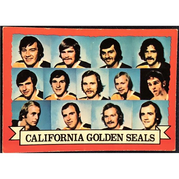 1973-74 O-PEE-CHEE NHL CALIFORNIA GOLDEN SEALS