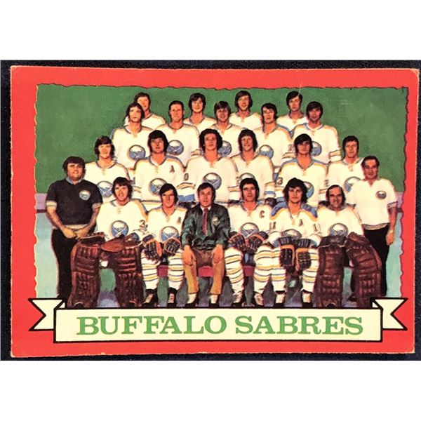 1973-74 O-PEE-CHEE NHL BUFFALO SABRES