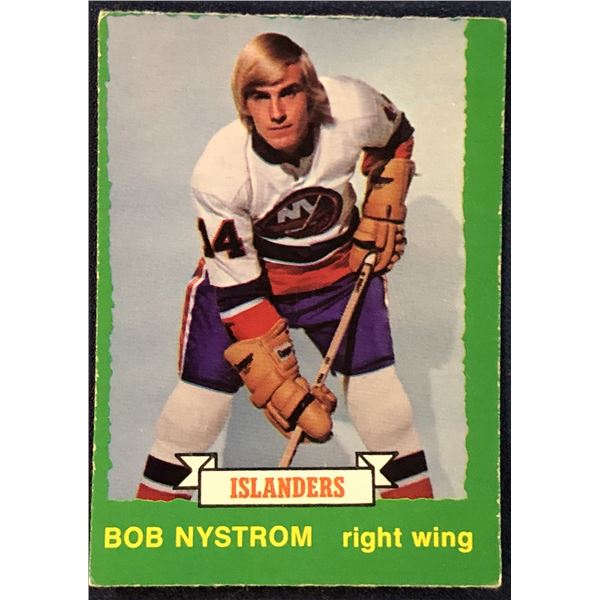 1973-74 O-PEE-CHEE NHL BOB NYSTROM ROOKIE CARD