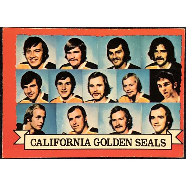 1973-74 O-PEE-CHEE CALIFORNIA GOLDEN SEALS
