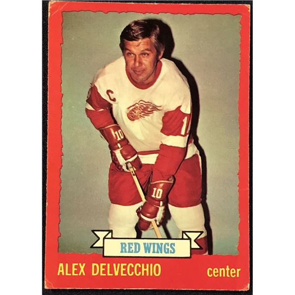 1973-74 O-PEE-CHEE ALEX DELVECCHIO (HOF)