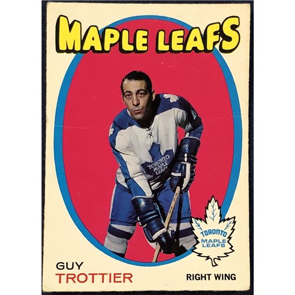1971-72 O-PEE-CHEE GUY TROTTIER ROOKIE CARD