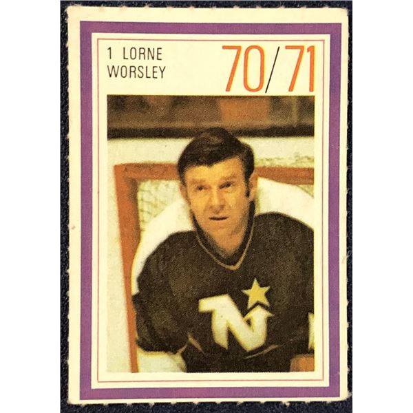 1970-71 ESSO GUMP WORSLEY (HOF)