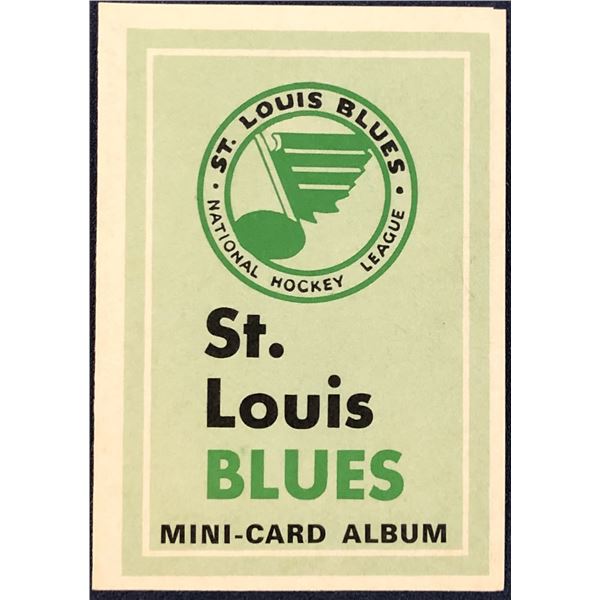 1969-70 O-PEE-CHEE NHL MINI CARD ALBUM - ST. LOUIS BLUES