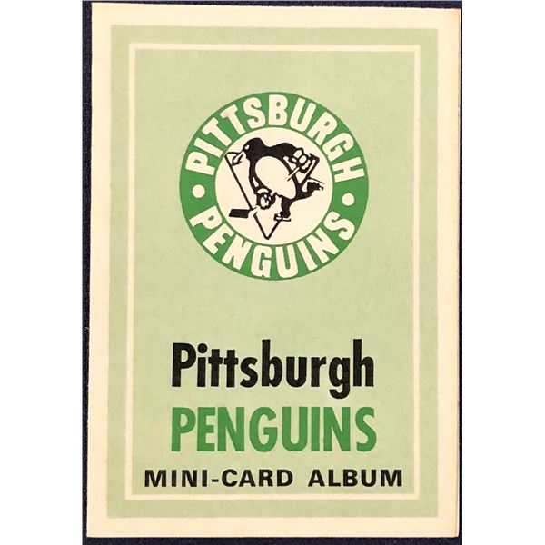 1969-70 O-PEE-CHEE NHL MINI CARD ALBUM - PITTSBURGH PENGUINS