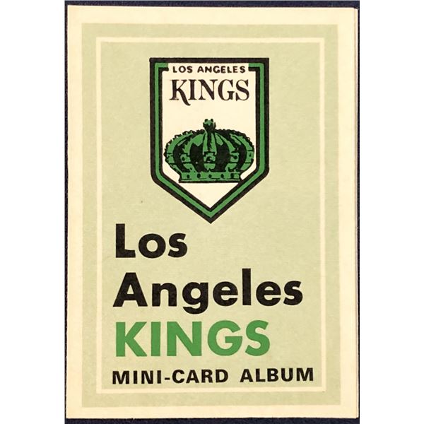 1969-70 O-PEE-CHEE NHL MINI CARD ALBUM - LOS ANGELES KINGS