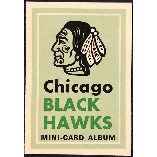 1969-70 O-PEE-CHEE NHL MINI CARD ALBUM - CHICAGO BLACK HAWKS