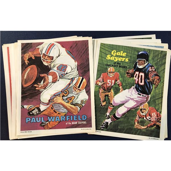 1970 TOPPS NFL POSTER SET