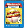 Image 1 : 1988 TOPPS WOOLWORTH BASEBALL HIGHLIGHTS BOX SET