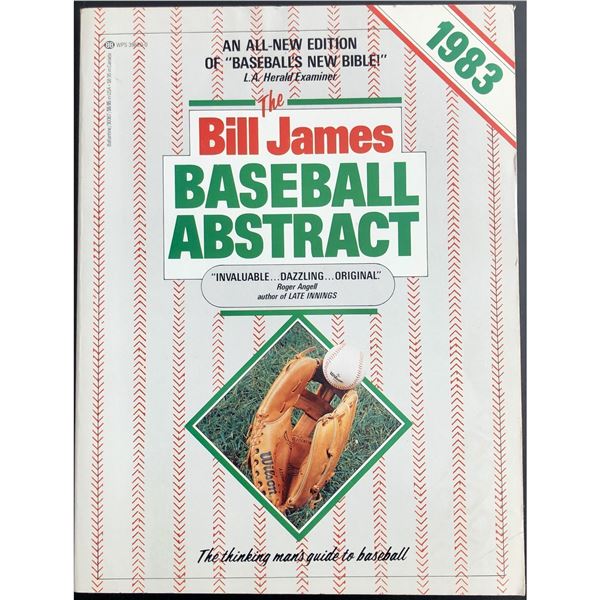 1983 BILL JAMES BASEBALL ABSTRACT