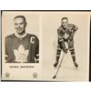 Image 1 : TORONTO MAPLE LEAFS PUBLICITY GLOSSY - GEORGE ARMSTRONG (HOF)