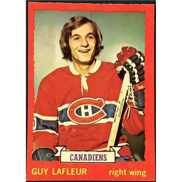 1973-74 TOPPS NHL GUY LAFLEUR (HOF)