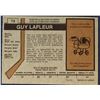 Image 2 : 1973-74 TOPPS NHL GUY LAFLEUR (HOF)