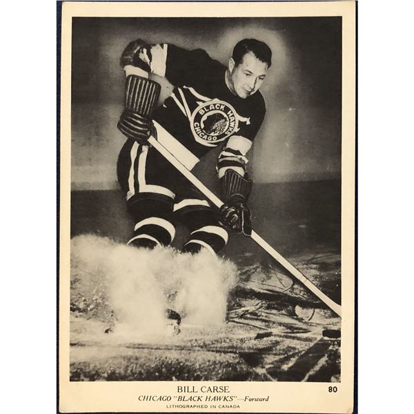 1939-40 O-PEE-CHEE V301-1 BILL CARSE ROOKIE CARD