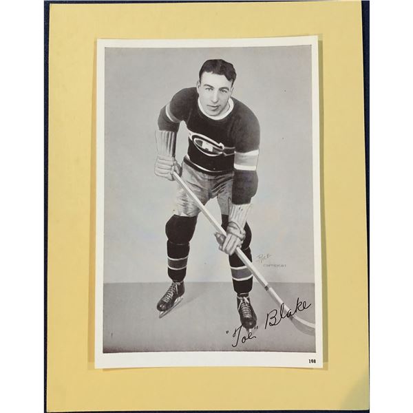 1935-36 CROWN BRAND TOE BLAKE (HOF)