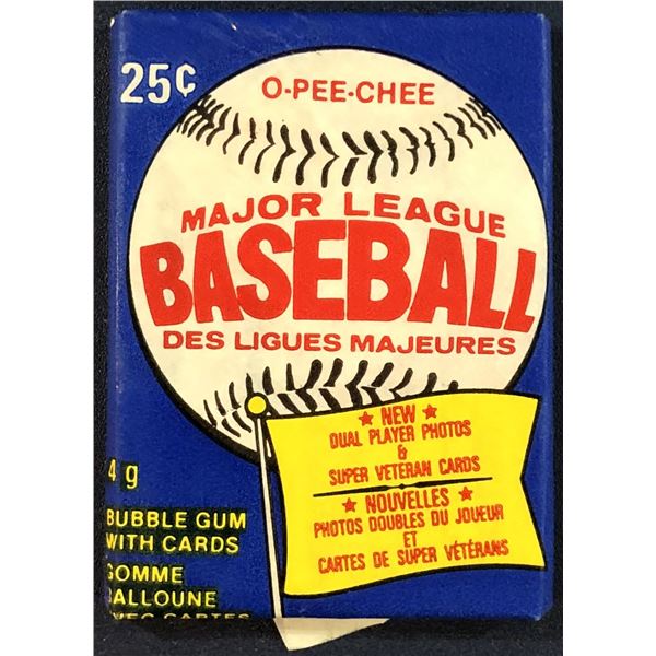 1983 O-PEE-CHEE BASEBALL WAX PACK