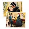 Image 1 : A Pair of Cammie King Signed "Gone with the Wind " Lobby Cards.