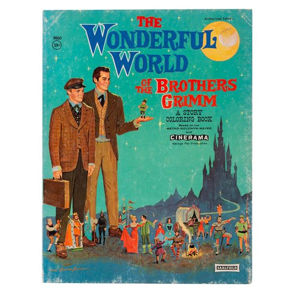 A  "The Wonderful World of the Brothers Grimm " Coloring Book.