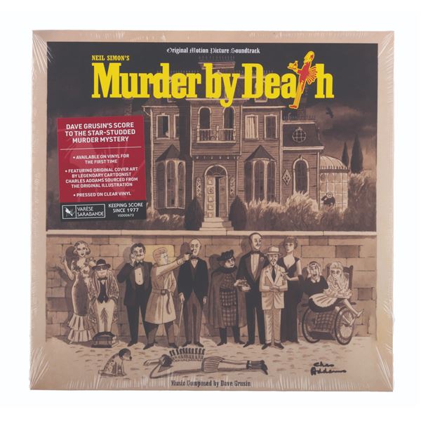 A "Murder by Death " Soundtrack Clear Vinyl Record.